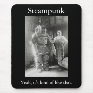 Alfombrilla De Ratón Steampunk: Sí, es un poco como ése
