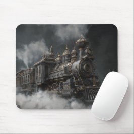 Alfombrilla De Ratón Steampunk Train