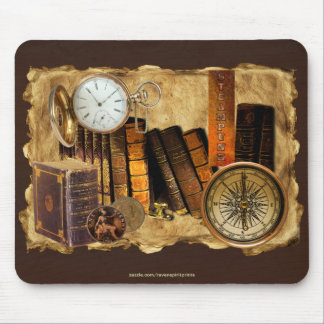 Alfombrilla De Ratón Steampunk Victorian Collage Mousepad Art