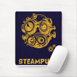 Alfombrilla De Ratón Steampunk Vintage Art V2– Vertical Mousepad
