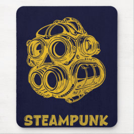 Alfombrilla De Ratón Steampunk Vintage Art – Vertical Mousepad