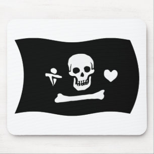 Alfombrilla De Ratón Stede Bonnet Flag Mousepad