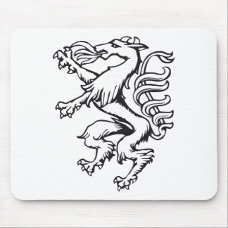 Alfombrilla De Ratón Steiermark Wappen Panther Lineart Österreich