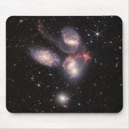Alfombrilla De Ratón Stephan's Quintet 5 Galaxies Deep Field James Webb