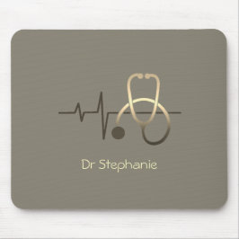 Alfombrilla De Ratón Stethoscope Hearbeat Medical