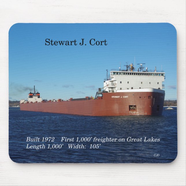 Alfombrilla De Ratón Stewart J. Cort mousepad (Frente)