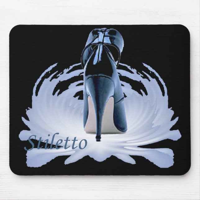 Alfombrilla De Ratón Stiletto en un Pedestal (Frente)
