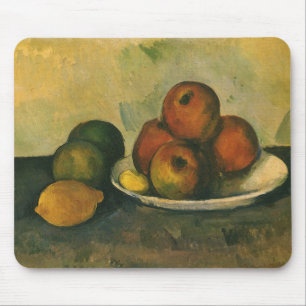 Alfombrilla De Ratón Still Life with Apples de Paul Cezanne