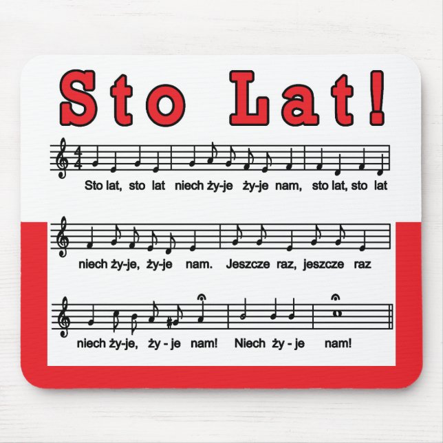 Alfombrilla De Ratón ¡Sto Lat! Canción (Frente)