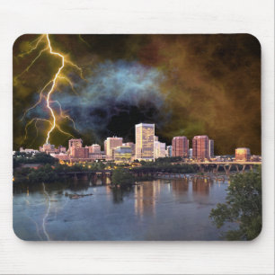 Alfombrilla De Ratón Stormy Richmond Skyline