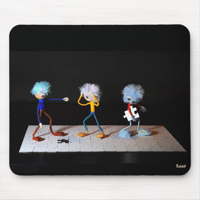 Alfombrilla De Ratón Storytelling puzzelende Fubby's. (Frente)