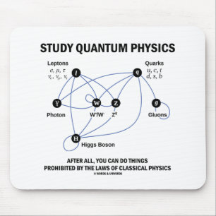 Alfombrilla De Ratón Study Quantum Physics After All You Can Do Things