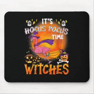 Alfombrilla De Ratón Su Hocus Pocus Time Toca Flamingo