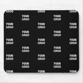 Alfombrilla De Ratón Su logotipo logotipo logotipo de repetición simple