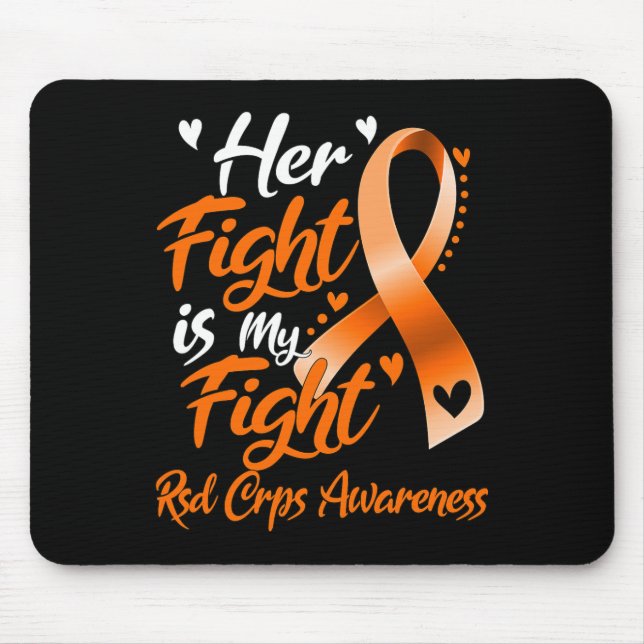 Alfombrilla De Ratón Su Lucha Es Mi Conciencia De Rsd Crps (Frente)