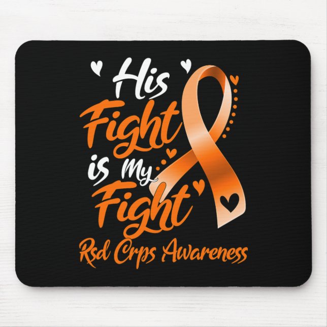 Alfombrilla De Ratón Su Lucha Es Mi Conciencia De Rsd Crps (Frente)
