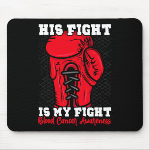 Alfombrilla De Ratón Su lucha es mi lucha. Boxeo Boxeador Cáncer de San