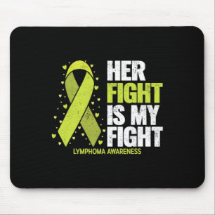 Alfombrilla De Ratón Su lucha es mi lucha Conciencia sobre el cáncer de