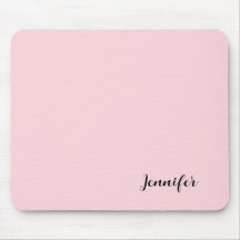 Su nombre Personalizado Pastel Rosa