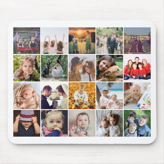 Alfombrilla De Ratón Subir el teclado del ratón fotográfico (Frente)