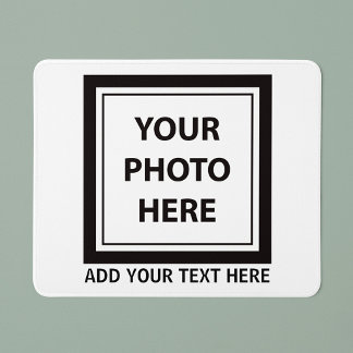 Alfombrilla De Ratón Subir imagen foto y agregar texto – Personalizar