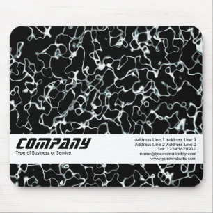 Alfombrilla De Ratón Subprocesos rápidos plateados, negocio