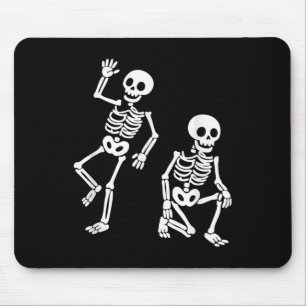Alfombrilla De Ratón Subtil antiTrump mensaje oculto bailando esqueleto