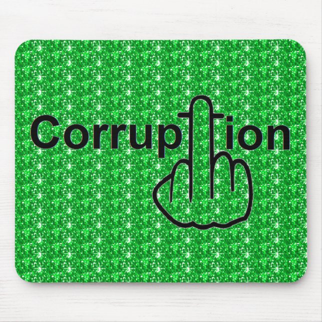 Alfombrilla De Ratón Sucks de corrupción en Mousepad (Frente)