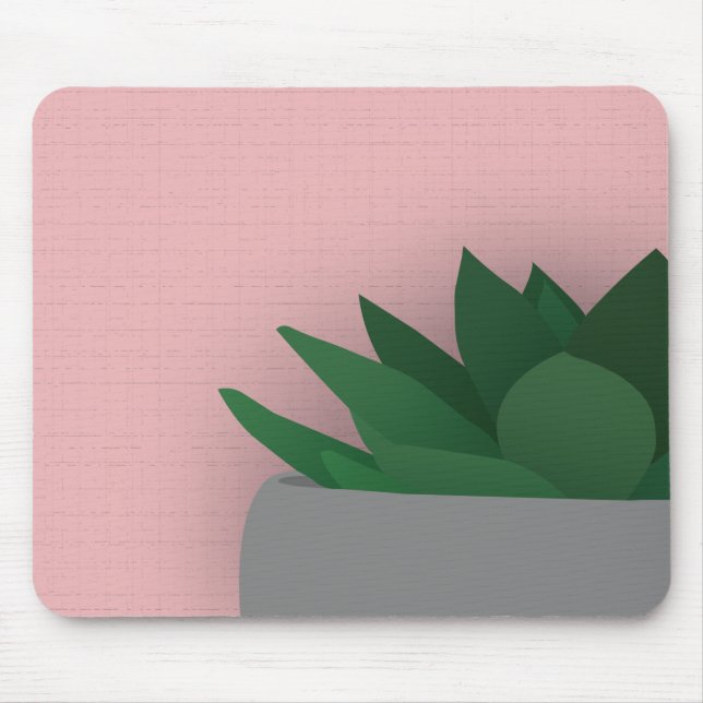 Alfombrilla De Ratón Suculento digital (Frente)