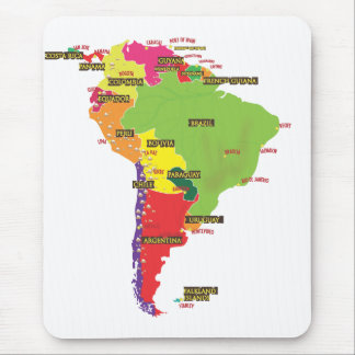Alfombrilla De Ratón Sudamérica
