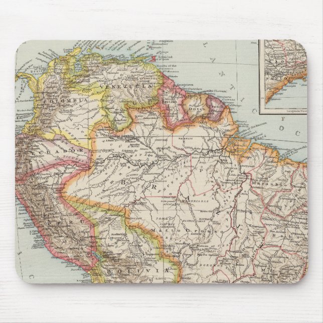 Alfombrilla De Ratón Sudamérica 2 (Frente)