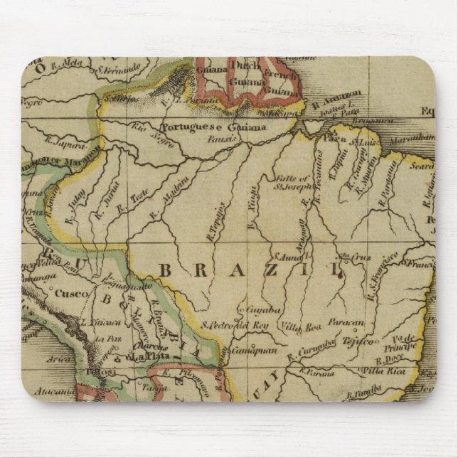 Alfombrilla De Ratón Sudamérica 3 (Frente)