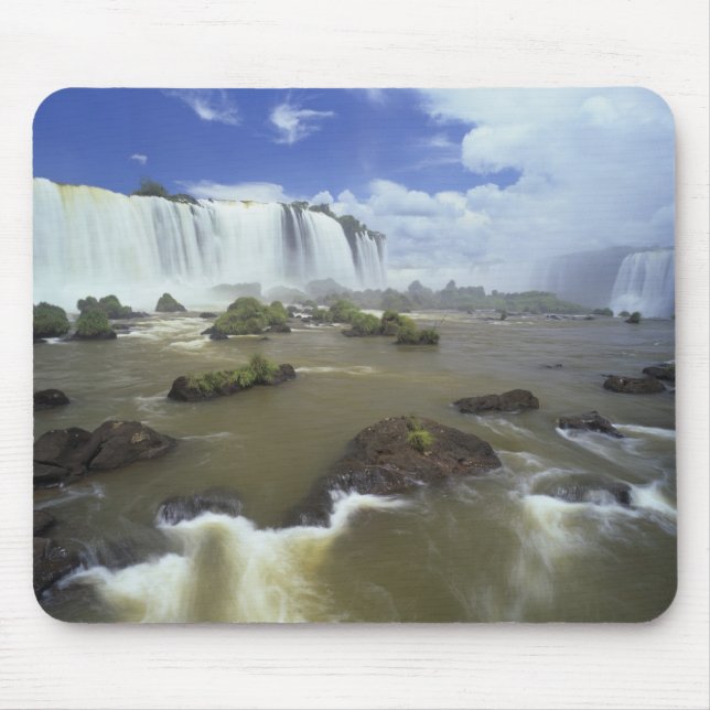 Alfombrilla De Ratón Sudamérica, Brasil, Cataratas Igwacu. Hacia arriba (Frente)