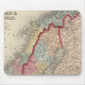 Alfombrilla De Ratón Suecia y Noruega