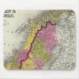 Alfombrilla De Ratón Suecia y Noruega