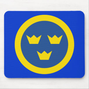 Alfombrilla De Ratón Sueco Roundel Mousepad