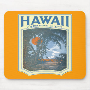Alfombrilla De Ratón Sueño con Hawaii Mousepad