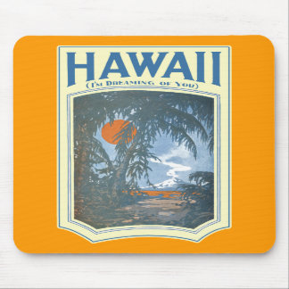 Alfombrilla De Ratón Sueño con Hawaii Mousepad