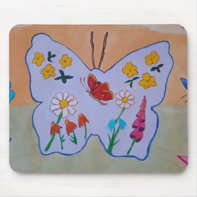Alfombrilla De Ratón Sueño de mariposa (Frente)