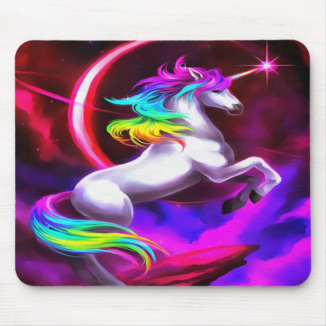 Alfombrilla De Ratón Sueño del unicornio (Frente)