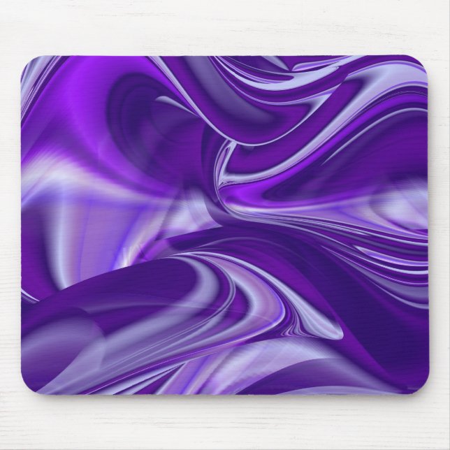 Alfombrilla De Ratón Sueño púrpura , Abstracto Fantasía Arcoiris (Frente)