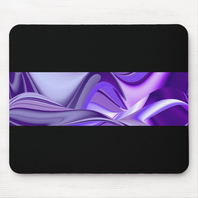 Alfombrilla De Ratón Sueño púrpura , Abstracto Fantasía Arcoiris (Frente)