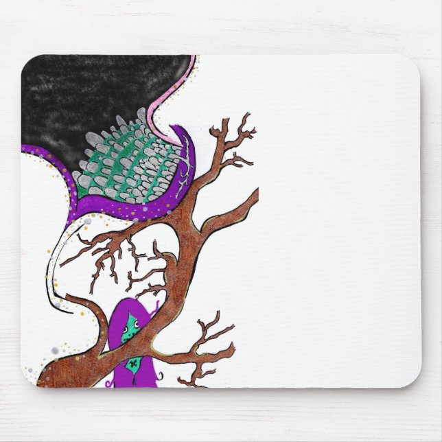 Alfombrilla De Ratón sueño zombi (Frente)