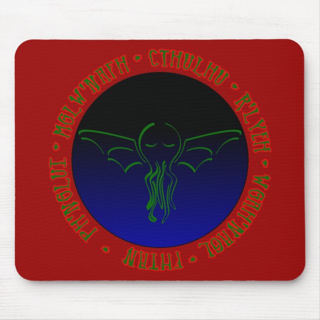 Alfombrilla De Ratón Sueños de Cthulhu - Mousepad (Frente)