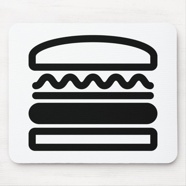 Alfombrilla De Ratón Sueños de hamburguesas (Frente)