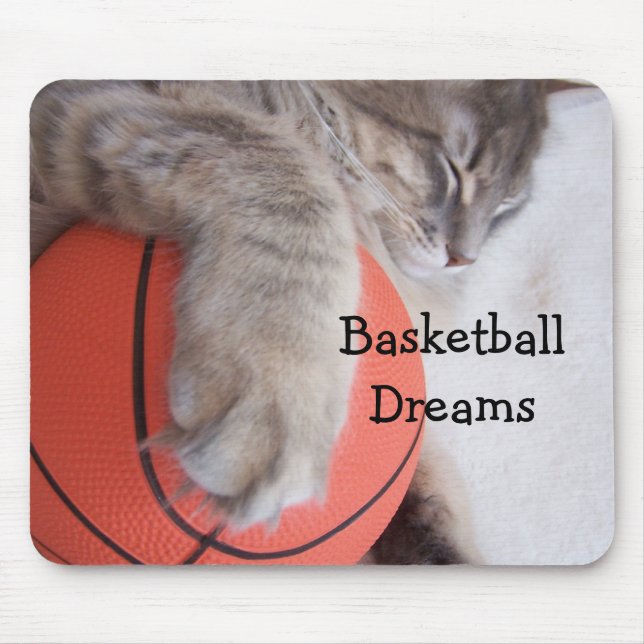 Alfombrilla De Ratón Sueños del baloncesto, (Frente)