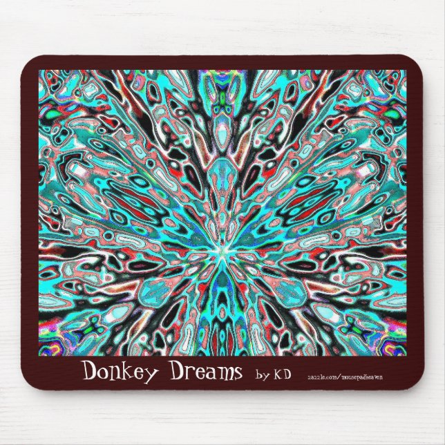 Alfombrilla De Ratón Sueños del burro por KD Mousepad (Frente)