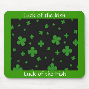 Alfombrilla De Ratón suerte del mousepad irlandés