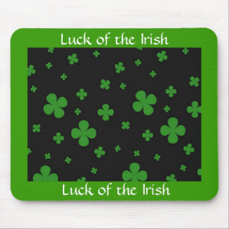 Alfombrilla De Ratón suerte del mousepad irlandés