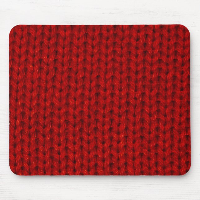 Alfombrilla De Ratón Suéter rojo Mousepad (Frente)